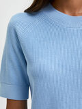 Selected RIBBED KNITTED TOP, Blue Bell, highres - 16082425_BlueBell_006.jpg