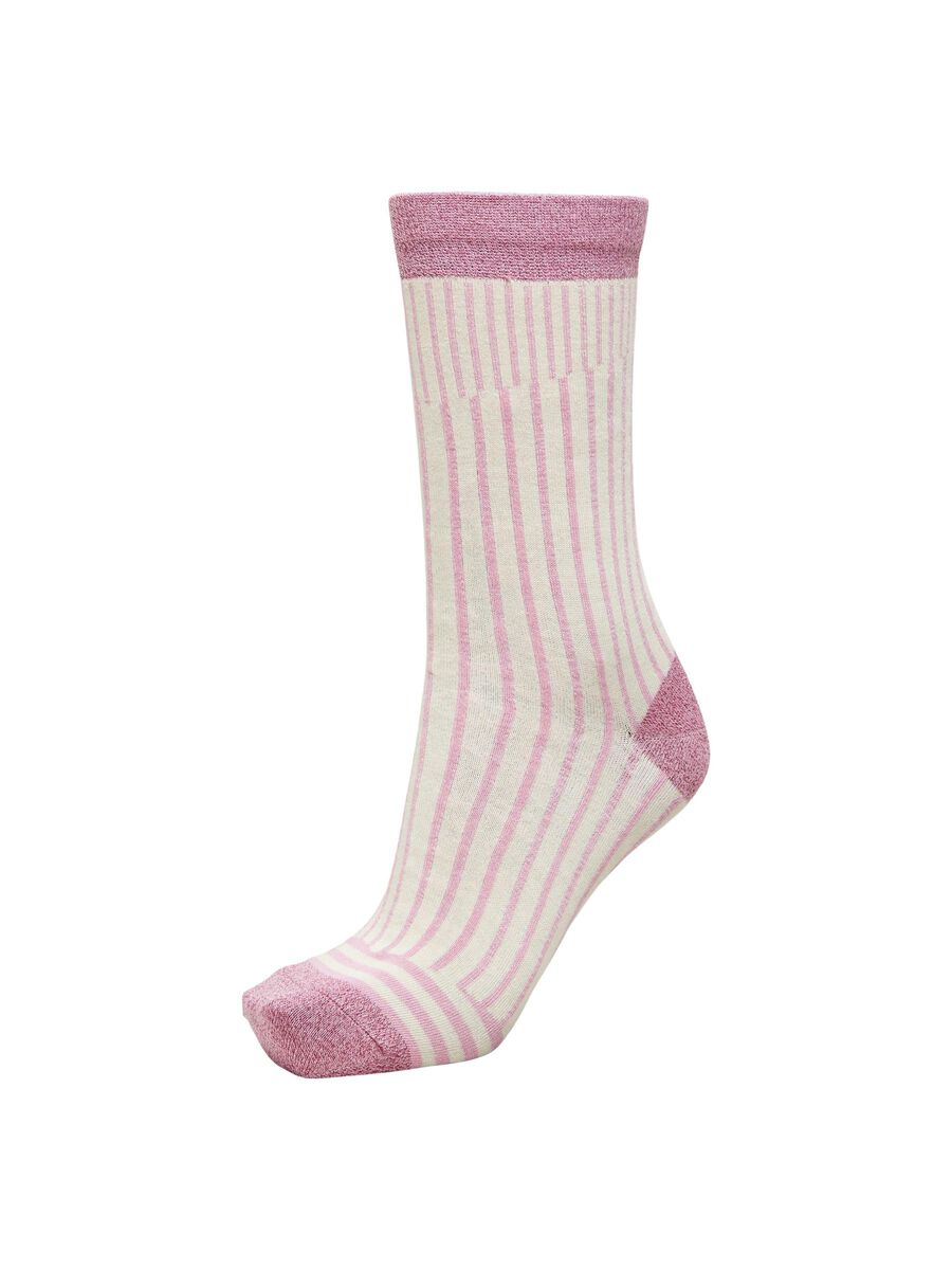 Selected 3ER-PACK METALLISCHE FASERN SOCKEN, Opera Mauve, highres - 16080848_OperaMauve_005.jpg