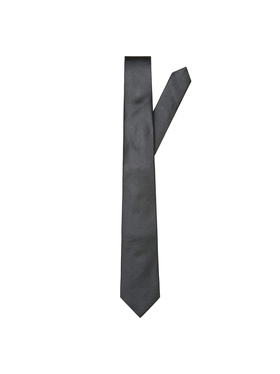Selected TEJIDO DE SEDA CORBATA, Black, highres - 16065942_Black_001.jpg