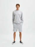 Selected SWEAT-SHIRTS RAS DE COU SWEAT-SHIRT, Grey Melange, highres - 16083414_GreyMelange_005.jpg