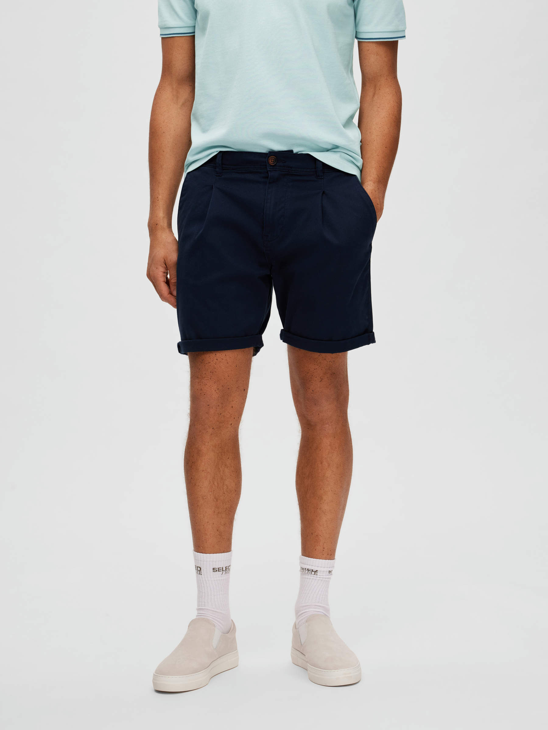 Selected homme chino shorts best sale