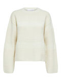 Selected GROB GESTRICKTER STRICKPULLOVER, Birch, highres - 16085469_Birch_001.jpg