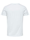 Selected CREW NECK PRINTED - T-SHIRT, Bright White, highres - 16065623_BrightWhite_656196_002.jpg