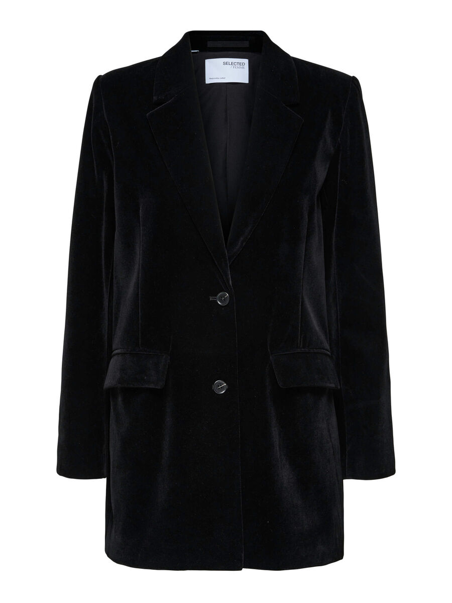 Selected FLØJL BLAZER, Black, highres - 16087451_Black_001.jpg