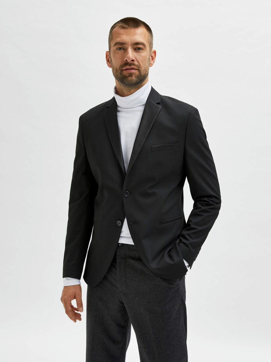 Selected COUPE SLIM BLAZER, Black, highres - 16081574_Black_003.jpg