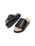 Selected CUIR MULES PLATES, Black, highres - 16088763_Black_005.jpg