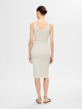 Selected KNITTED MIDI DRESS, Birch, highres - 16089696_Birch_004.jpg