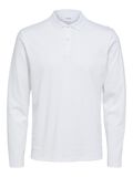 Selected MANCHES LONGUES POLO, Bright White, highres - 16090424_BrightWhite_001.jpg