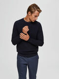 Selected RUNDHALSAUSSCHNITT PULLOVER, Sky Captain, highres - 16075340_SkyCaptain_003.jpg