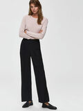 Selected GEWEBTE HOSE MIT WEITEM BEIN, Black, highres - 16068143_Black_008.jpg