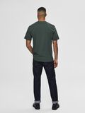 Selected SHORT-SLEEVED RELAXED FIT T-SHIRT, Sycamore, highres - 16077385_Sycamore_004.jpg