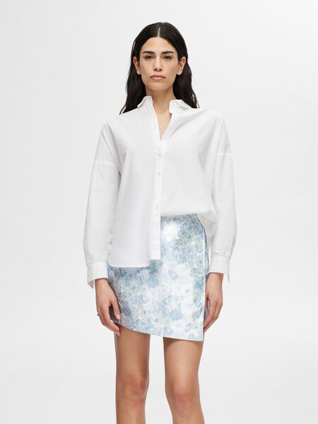 Selected FLORAL JACQUARD MINI SKIRT, Sky Blue, highres - 16096038_SkyBlue_003.jpg