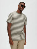 Selected STRIBET T-SHIRT, Vetiver, highres - 16088527_Vetiver_1005215_008.jpg