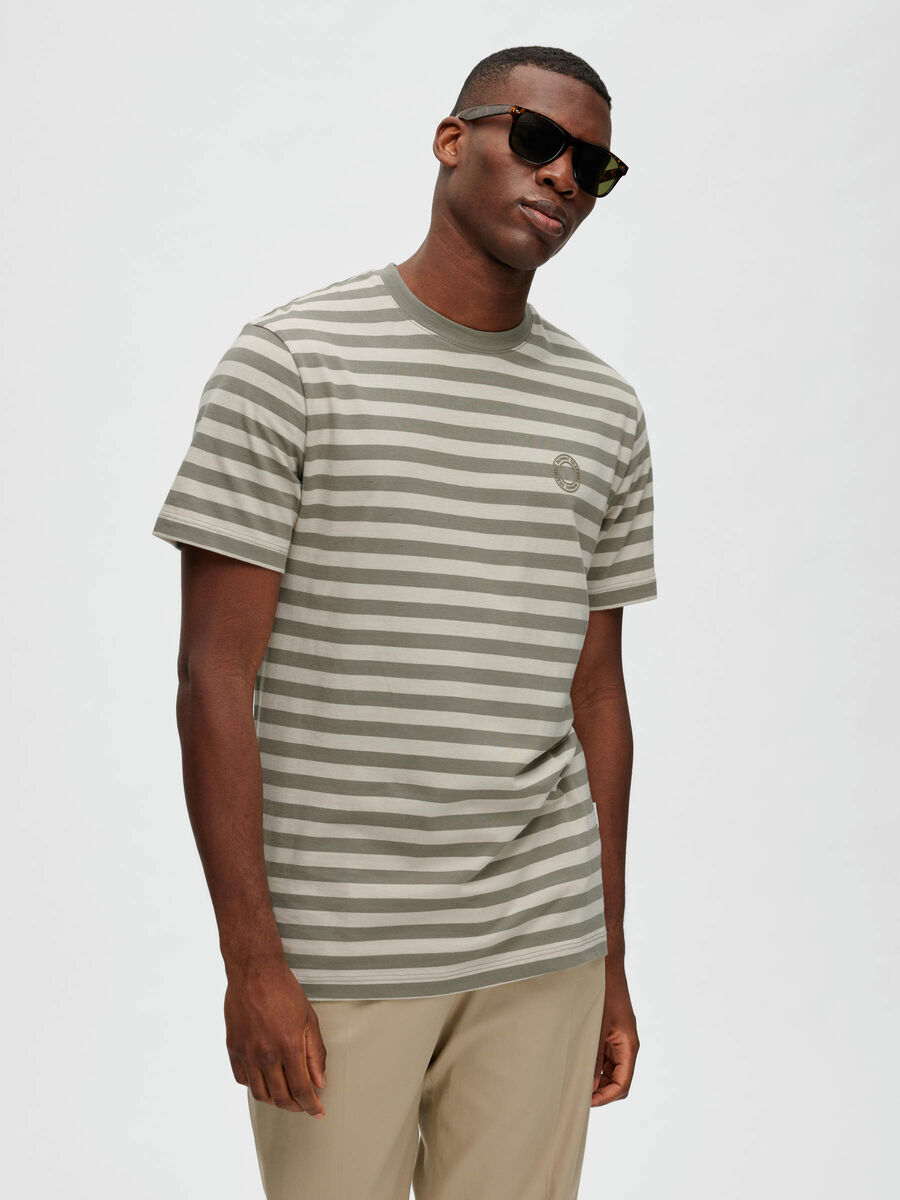 Selected STRIPED T-SHIRT, Vetiver, highres - 16088527_Vetiver_1005215_008.jpg