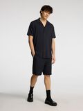 Selected REGULAR FIT  CHINO SHORTS, Black, highres - 16096752_Black_008.jpg