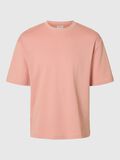 Selected SURDIMENSIONNÉ À MANCHES COURTES T-SHIRT, Rose Tan, highres - 16094143_RoseTan_001.jpg