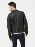 Selected DETAILED - LEATHER JACKET, Black, highres - 16050604_Black_004.jpg