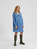 Selected STATEMENT-KRAGE DENIMKJOLE, Medium Blue Denim, highres - 16082930_MediumBlueDenim_005.jpg