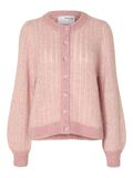 Selected MANCHES LONGUES CARDIGAN EN MAILLE, Pink Nectar, highres - 16092267_PinkNectar_1082176_001.jpg
