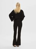 Selected KNITTED FLARED TROUSERS, Black, highres - 16093214_Black_004.jpg