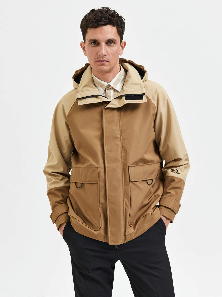 Selected DUAL TONE JACKET, Ermine, highres - 16085188_Ermine_943505_003.jpg