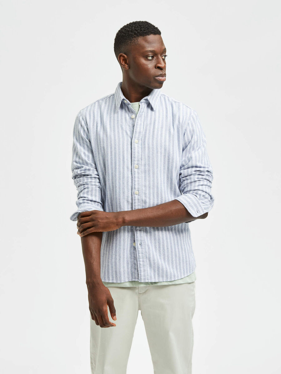 Selected RANDIG SKJORTA, Oyster Gray, highres - 16082869_OysterGray_905286_003.jpg