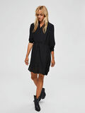 Selected LOOSE FIT - MINI DRESS, Black, highres - 16059976_Black_005.jpg