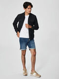 Selected AGNEAU - VESTE EN CUIR, Dark Navy, highres - 16063314_DarkNavy_005.jpg