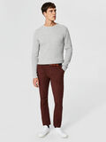 Selected SLHYARD SLIM FIT - CHINOS, Bitter Chocolate, highres - 16062980_BitterChocolate_005.jpg