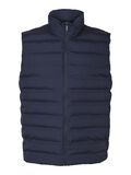 Selected PADDED QUILTED GILET, Sky Captain, highres - 16089396_SkyCaptain_001.jpg
