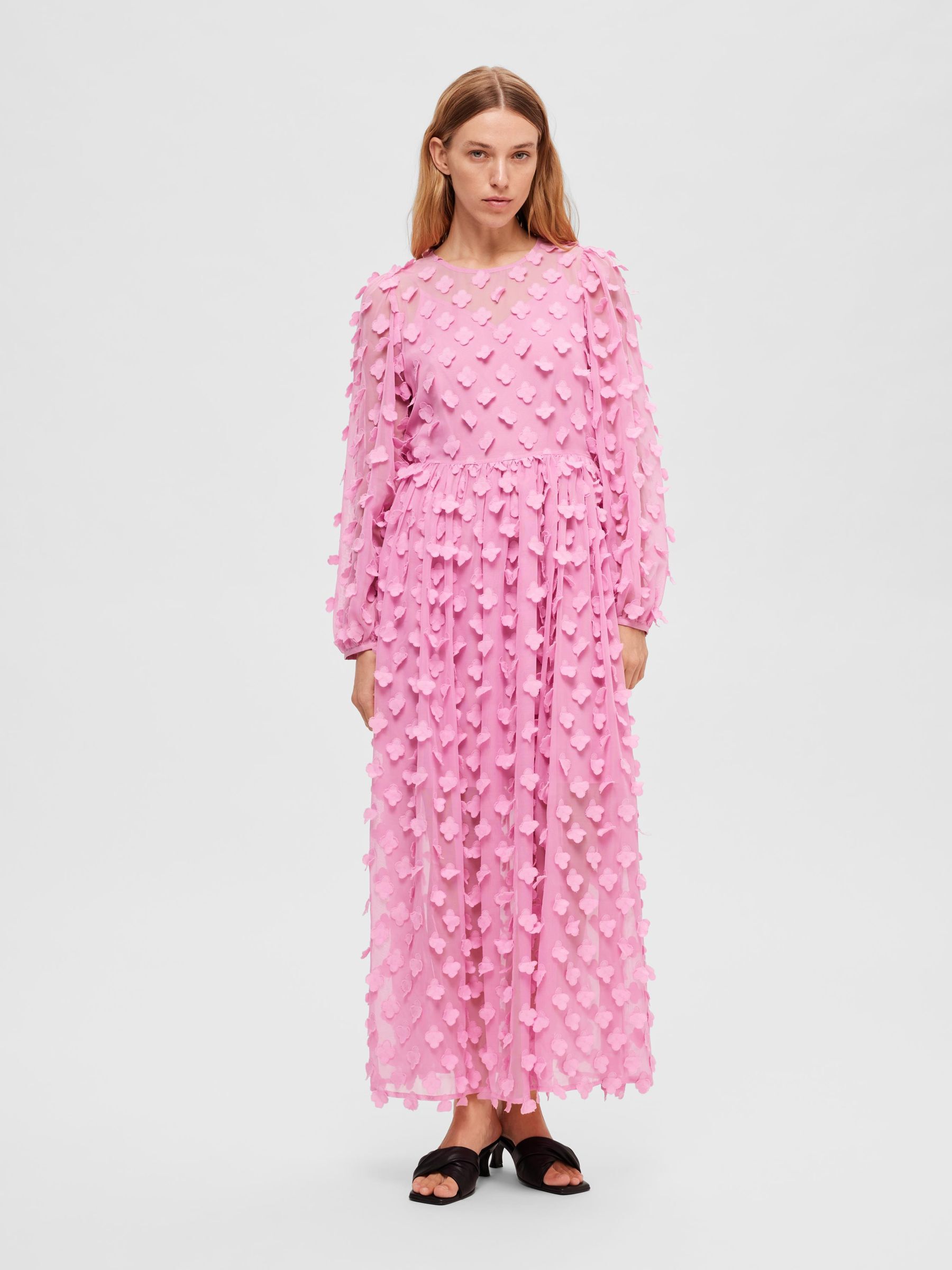 Selected femme 2025 roze jurk