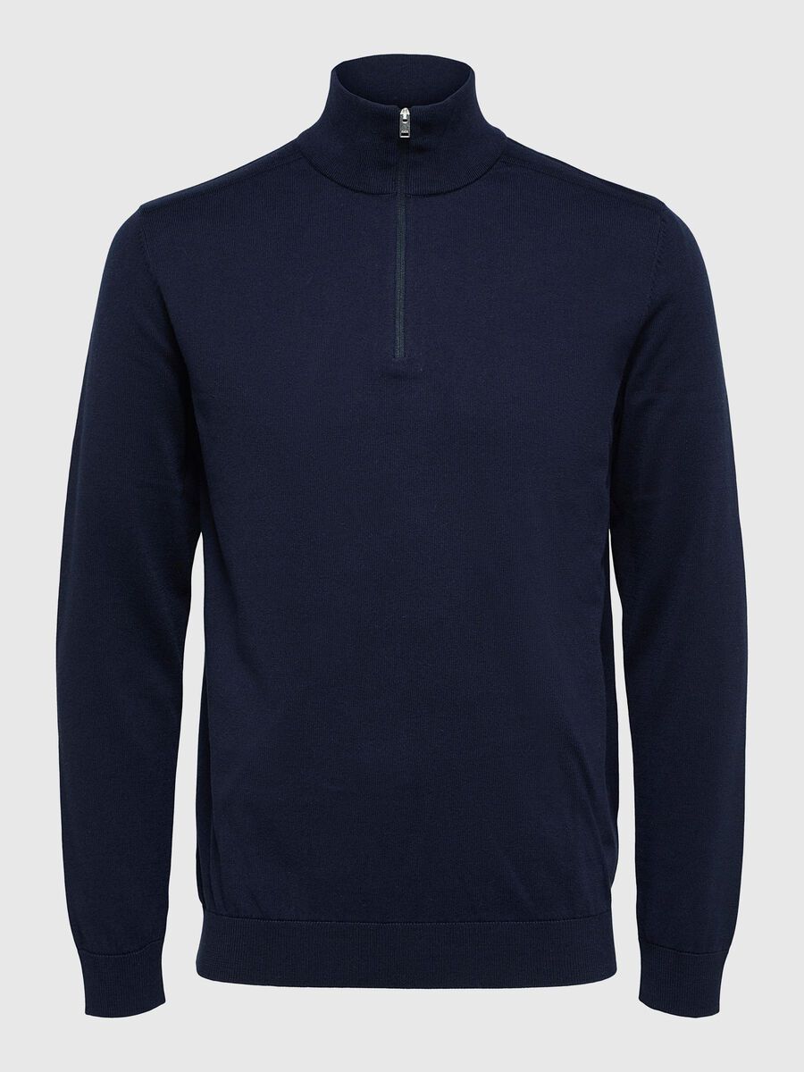 Selected PULLOVER A MAGLIA, Navy Blazer, highres - 16074687_NavyBlazer_779218_001.jpg
