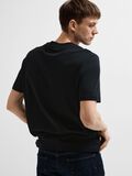 Selected SHORT-SLEEVED T-SHIRT, Black, highres - 16077385_Black_008.jpg