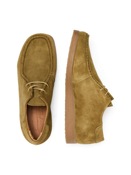 Selected SUEDE MOC-TOE SHOES, Breen, highres - 16087351_Breen_005.jpg