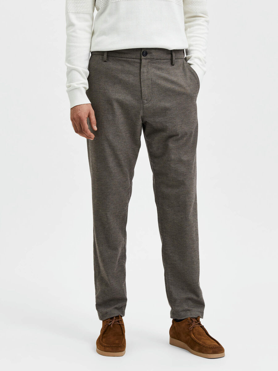 Selected TAPERED TROUSERS, Delicioso, highres - 16081374_Delicioso_943300_003.jpg