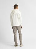 Selected KLASSIEKE HOODIE, Egret, highres - 16077368_Egret_004.jpg