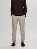 Selected 175 SLIM FIT GESTRUCTUREERD CHINO, Pure Cashmere, highres - 16091554_PureCashmere_003.jpg