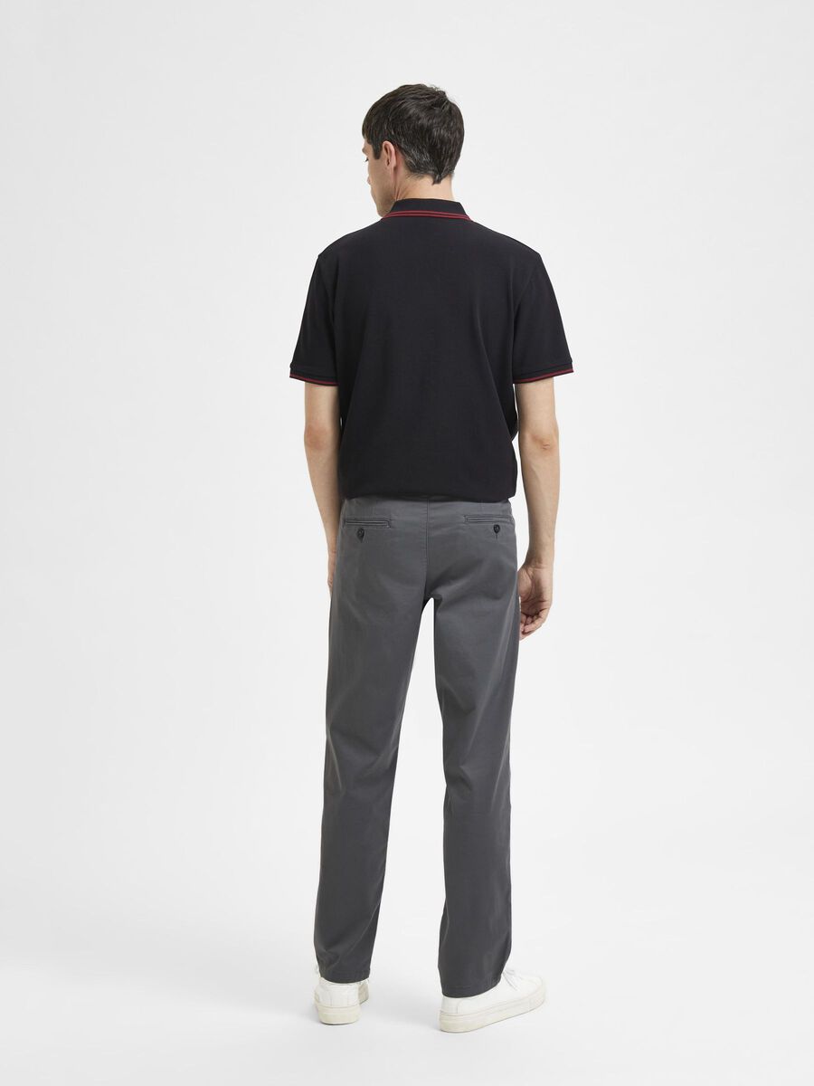 Selected 192 STRAIGHT FIT CHINOS, Dark Shadow, highres - 16087665_DarkShadow_004.jpg