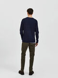 Selected COSY KNITTED PULLOVER, Dark Sapphire, highres - 16084076_DarkSapphire_004.jpg