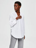 Selected DÉCOLLETÉ EN V - BLOUSE, Bright White, highres - 16072089_BrightWhite_003.jpg