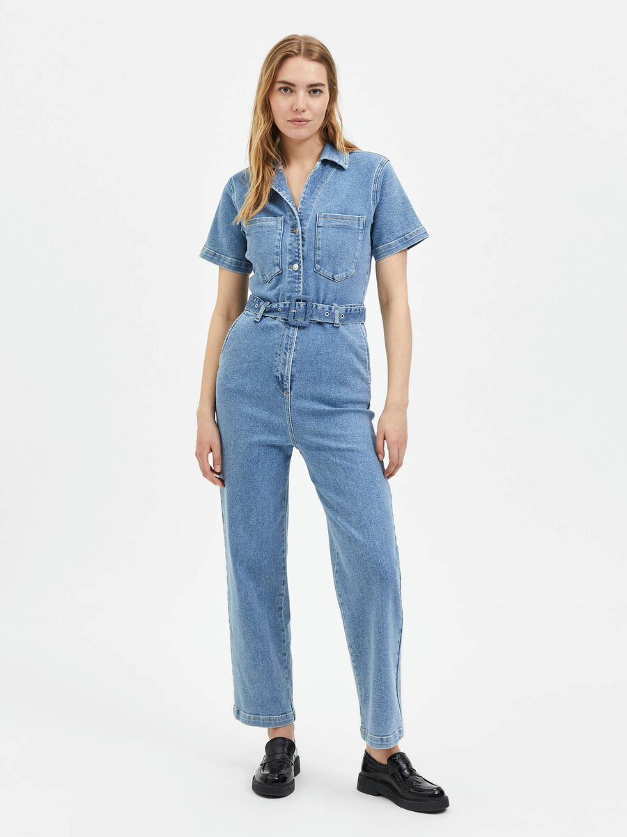 Selected TUTA JUMPSUIT, Light Blue Denim, highres - 16085432_LightBlueDenim_003.jpg