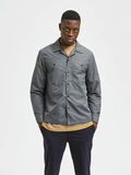 Selected RELAXED OVERSHIRT, Frost Gray, highres - 16083612_FrostGray_003.jpg