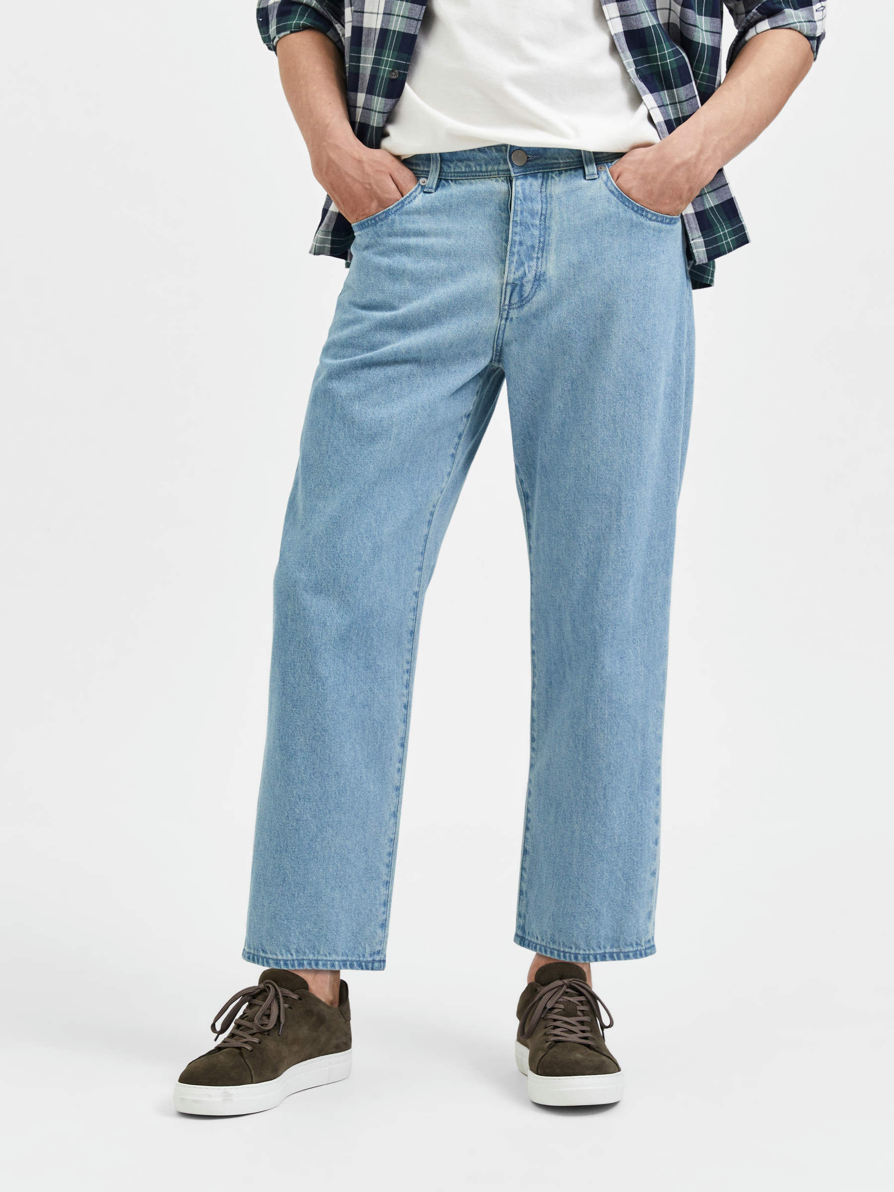 Jean loose fit homme outlet
