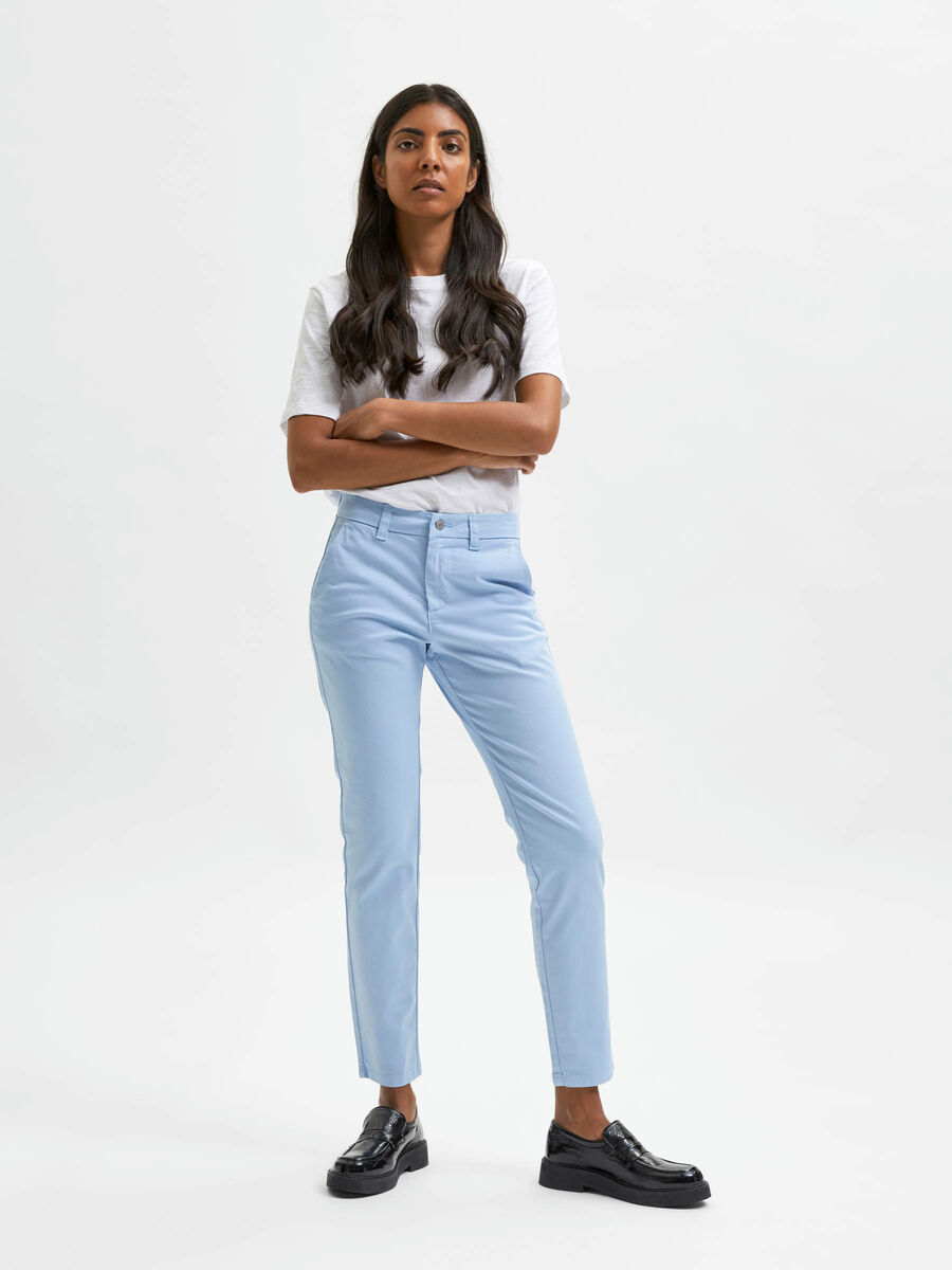 Selected COUPE FUSELÉE CONFORT EXTENSIBLE PANTALON, Blue Bell, highres - 16079570_BlueBell_005.jpg