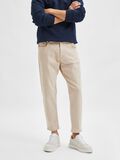 Selected RELAXED FIT CROPPED JEANS, Sand, highres - 16082700_Sand_003.jpg