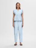 Selected COTTON HIGH WAISTED TROUSERS, Cashmere Blue, highres - 16094339_CashmereBlue_005.jpg