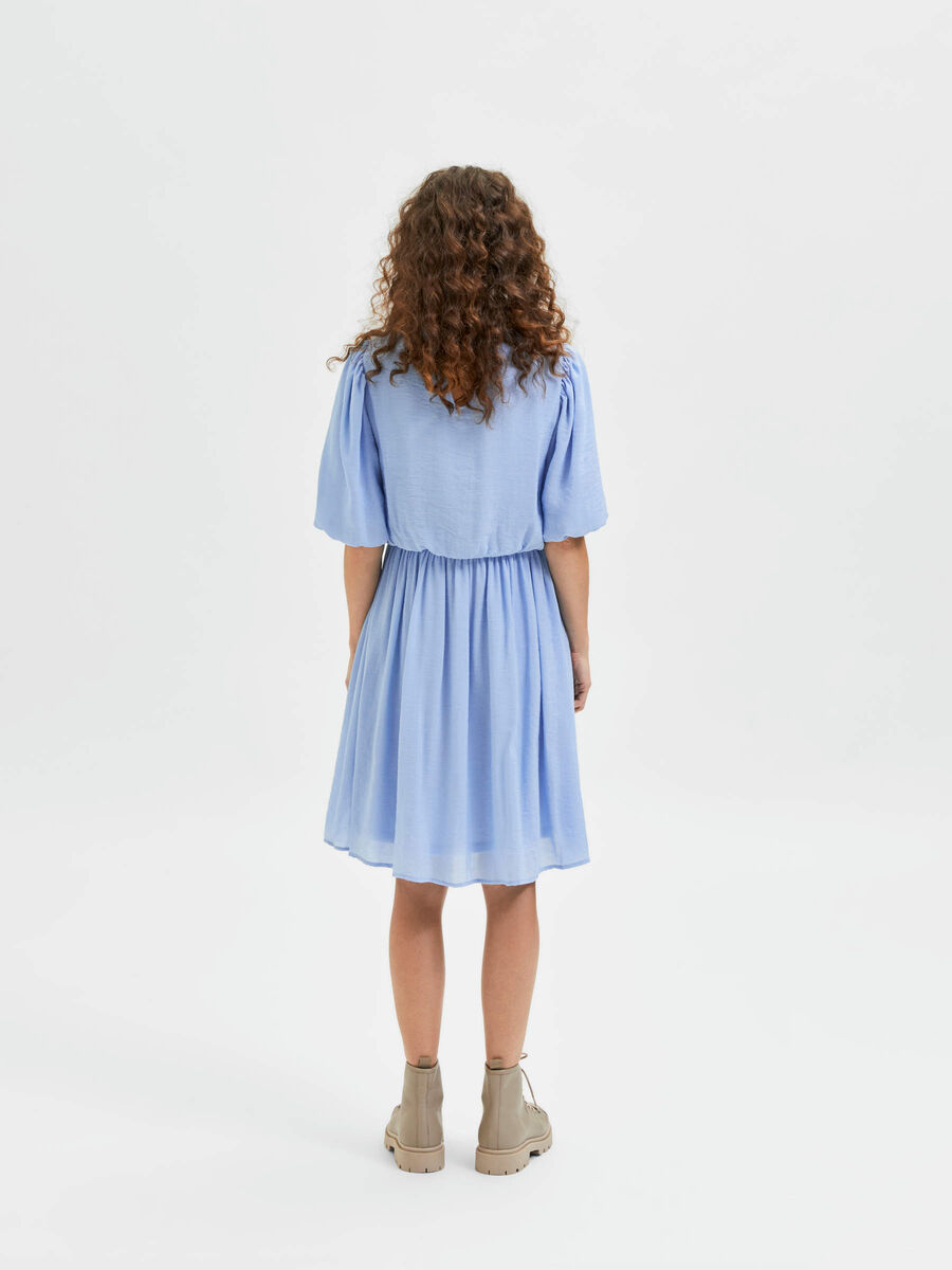 Selected MANCHES COURTES MINI-ROBE, Blue Bell, highres - 16083349_BlueBell_004.jpg