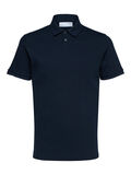 Selected TEXTURED POLO SHIRT, Sky Captain, highres - 16088575_SkyCaptain_001.jpg