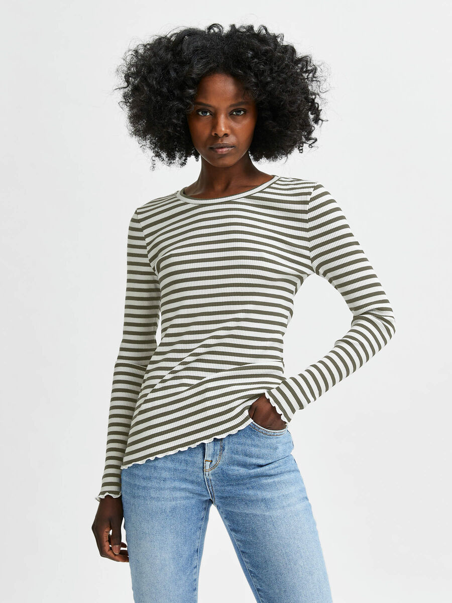 Selected GESTREIFTES LONGSLEEVE, Kalamata, highres - 16078946_Kalamata_841417_003.jpg