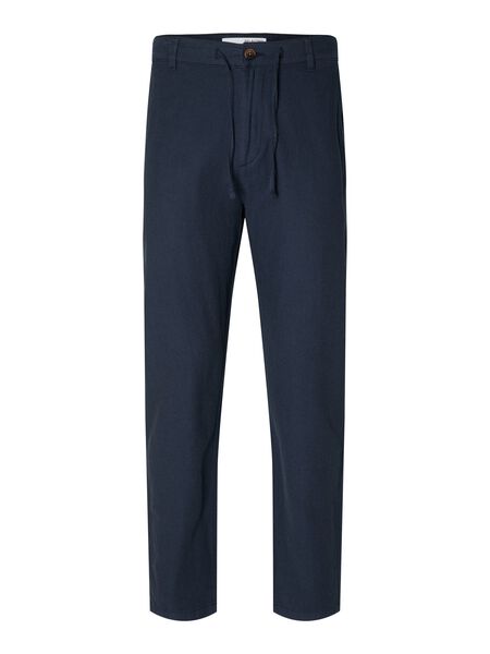 Selected SLIM FIT TAPERED TROUSERS, Dark Sapphire, highres - 16087636_DarkSapphire_001.jpg